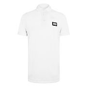 DOLCE AND GABBANA Men'S Plain Piqué Cotton Polo Shirt - 1