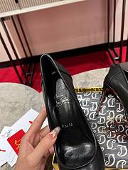 	 Christian Louboutin Sporty Kate 100 black leather pumps - 3