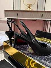 Christian Louboutin Sporty Kate Sling Black 85mm - 2