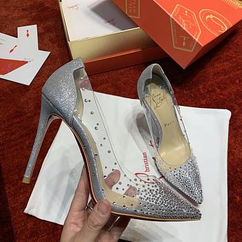 Christian Louboutin Degrastrass PVC 100 