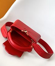 Louis Vuitton Capucines Mini Red Scarlett - 21 x 14 x 8 cm - 5