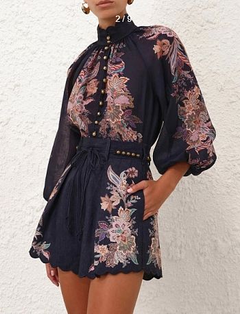 Zimmermann Rhiannon Billow Blouse