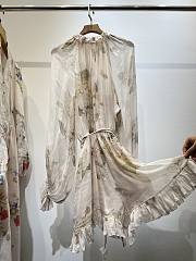 Zimmermann Natura Flutter Playsuit With Garden Print All-Over In Viscose  - 2