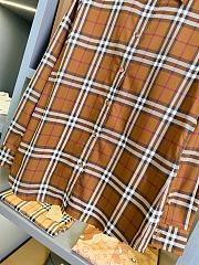 Burberry Exaggerated Check-print Flannel Shirt - 6