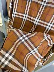 Burberry Exaggerated Check-print Flannel Shirt - 5