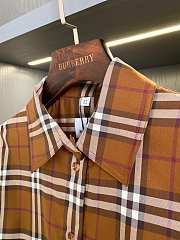 Burberry Exaggerated Check-print Flannel Shirt - 4