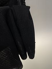 Prada Cotton Ribbed Tank Top in Black - 5