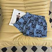 GUCCI Checked Logo-Jacquard Wool Set - 2