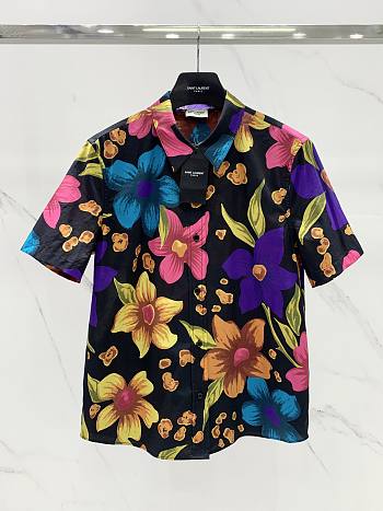 YSL floral-print Shirt 
