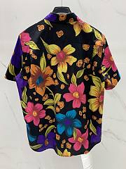YSL floral-print Shirt  - 4