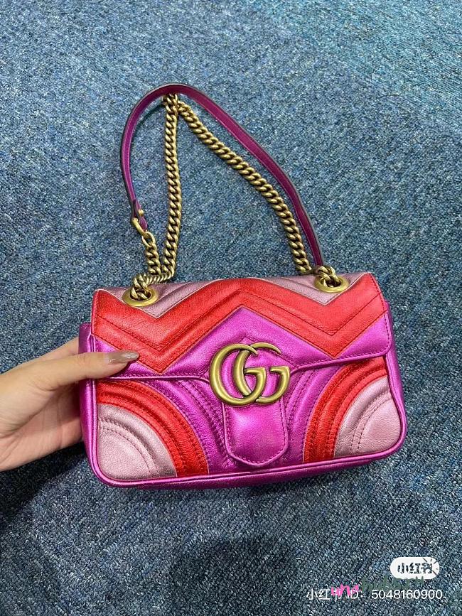 Gucci Marmont Shoulder Bag - 22.9x15.2x5.1cm - 1