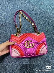 Gucci Marmont Shoulder Bag - 22.9x15.2x5.1cm - 1