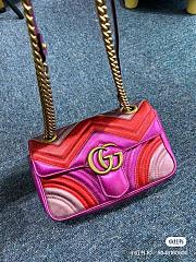 Gucci Marmont Shoulder Bag - 22.9x15.2x5.1cm - 2