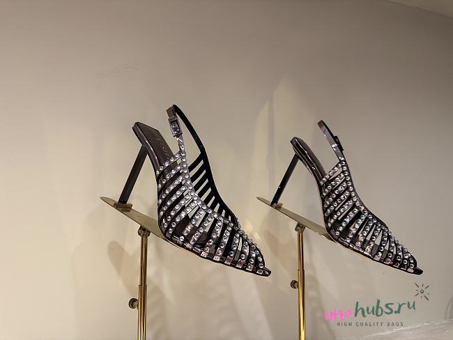 Le Silla Cage crystal-embellished Pumps 10cm - 1