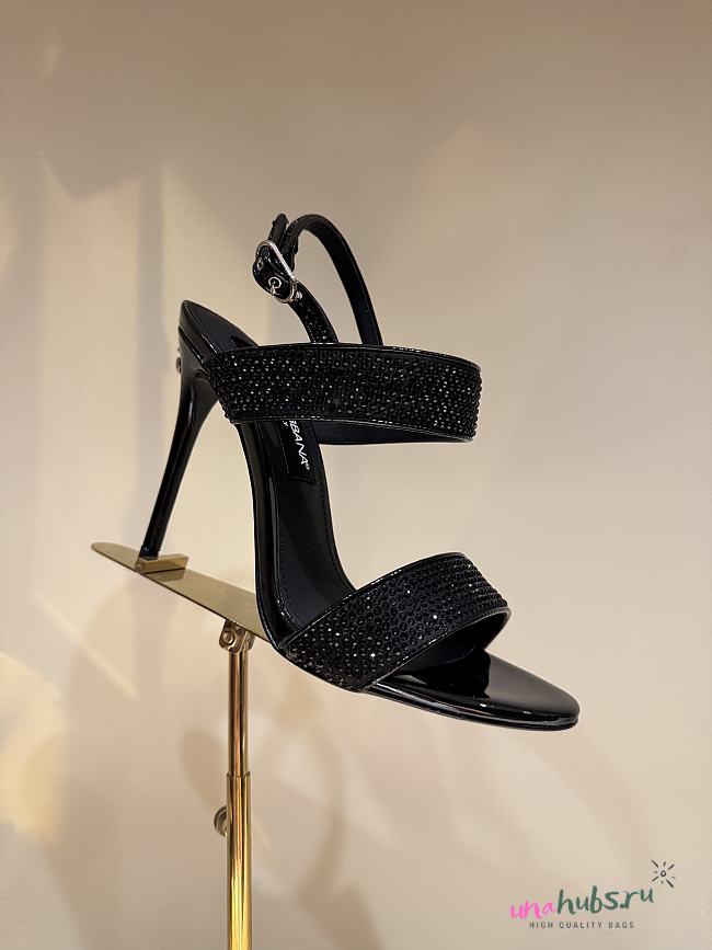 Dolce & Gabbana KIM DOLCE&GABBANA Embellished Satin Sandals - 1