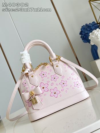 Louis Vuitton x TM Alma BB Epi Leather - 23.5 x 17.5 x 11.5 cm