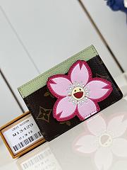 Louis Vuitton x TM Card Holder Monogram Canvas 7cm - 1
