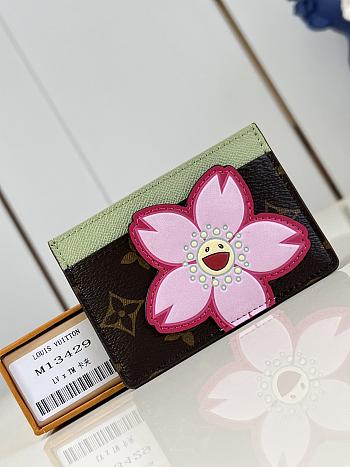 Louis Vuitton x TM Card Holder Monogram Canvas 7cm