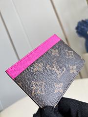 Louis Vuitton X Takashi Murakami Card Holder In Multicolor Monogram - 2