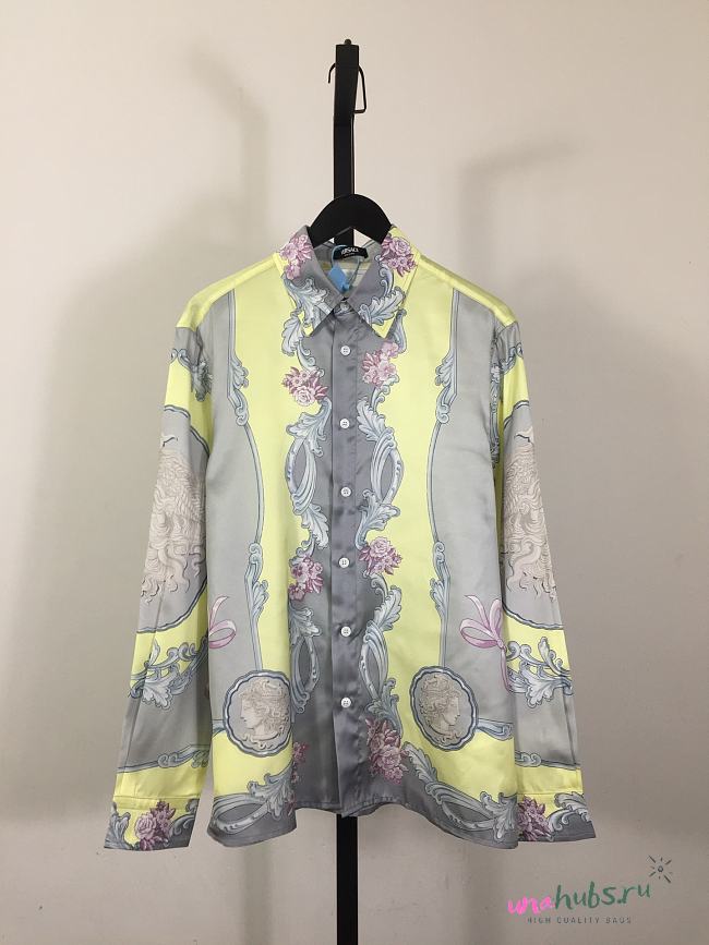 Versace Cameo Silk Shirt 01 - 1