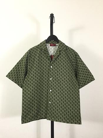 Gucci GG Horsebit print in Green