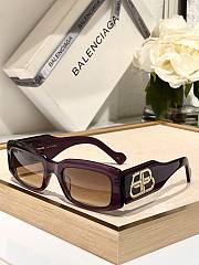 Balenciaga Dynasty Rectangle Sunglasses - 5