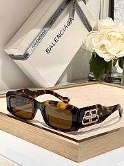 Balenciaga Dynasty Rectangle Sunglasses - 4