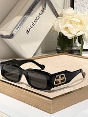 Balenciaga Dynasty Rectangle Sunglasses - 3