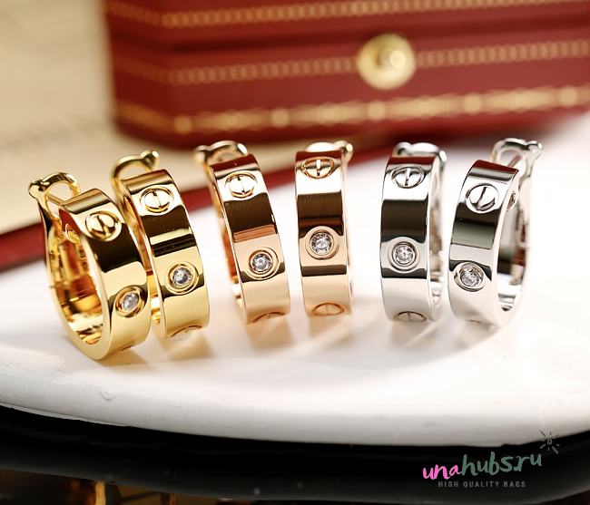 Cartier Love Earrings  - 1