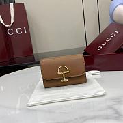 Gucci Softbit card case leather - 10.5x7x3cm - 6
