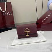 Gucci Softbit card case leather - 10.5x7x3cm - 4