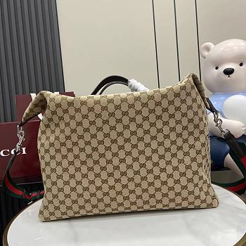 GG canvas medium duffle bag - 44x36x18cm