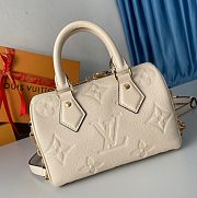 Louis vuitton Speedy Bandoulière 20 Creme - 5
