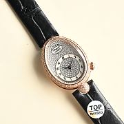 Breguet Reine De Naples Oval 25mm Watch With Diamonds - 1