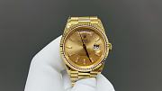 Rolex Day Date 40 18K Yellow Gold with Champagne Dial  - 1