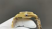 Rolex Day-Date Yellow Gold Dark-Grey Diamond Automatic Chronometer  - 6