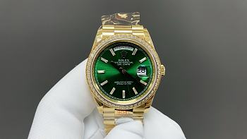 Rolex Day-Date Rose Gold Chocolate Dial