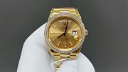 Rolex Day Date 40 18K Yellow Gold with Champagne Dial Diamond - 1