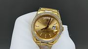 Rolex Day Date 40 18K Yellow Gold with Champagne Dial Diamond - 5