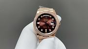 Rolex Day-Date Yellow Gold Dark-Grey Diamond Automatic Chronometer Diamond - 5