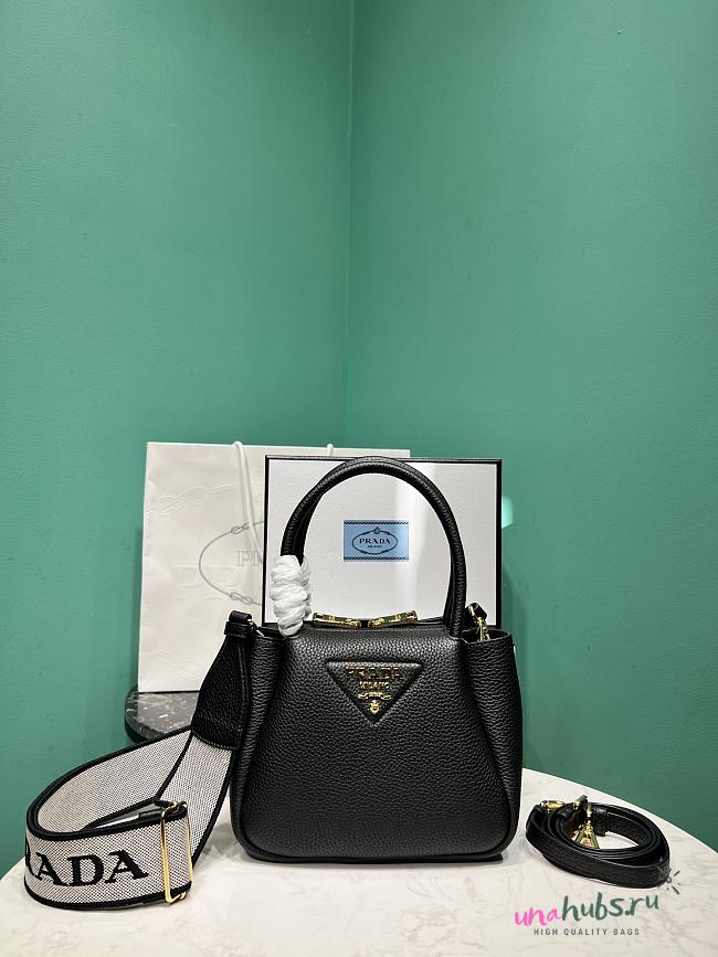 Prada Leather mini handbag Black - 18*19.5*9cm - 1
