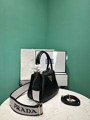 Prada Leather mini handbag Black - 18*19.5*9cm - 3
