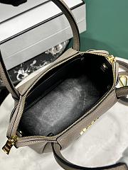 	 Prada Leather mini handbag Taupe - 18*19.5*9cm - 6
