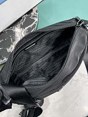 Black Re-Nylon bag - 31x23x9cm - 6