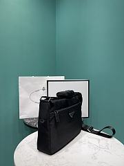 Black Re-Nylon bag - 31x23x9cm - 2