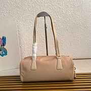 Prada Medium leather top-handle bag with padlock - 29x12.5x10cm - 5