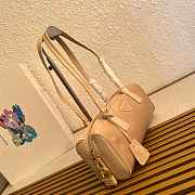 Prada Medium leather top-handle bag with padlock - 29x12.5x10cm - 2