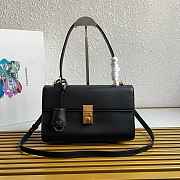 Prada Amber Prada Soft Sound Medium Leather Shoulder Bag - 28x16x10cm - 5