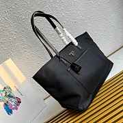 Prada Re-Edition 1978 medium Re-Nylon and Saffiano leather tote bag - 35x26x15cm - 5