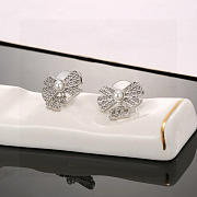 Chanel Silver Color Earrings - 5